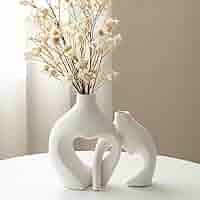 Ceramic Matters モダンアート フラワーベース　2個セット Ceramic Matters モダンアート フラワーベース 2個セット Amazon